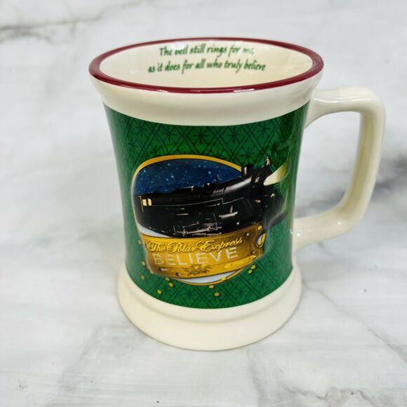 Polar Express Train Ride Believe Hot Chocolate Mug Set of 3 - Picture 6 of 8